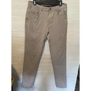Western Rise Diversion Men’s  Travel Pant, Beige Size 32